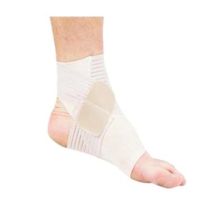 CAVIGLIERA ELASTICA INCROCIATA REG. VELCRO TGL 7004