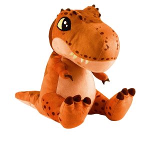 T-REX- Peluche Scaldacuore Riscaldabile in Microonde con Sfere di Argilla