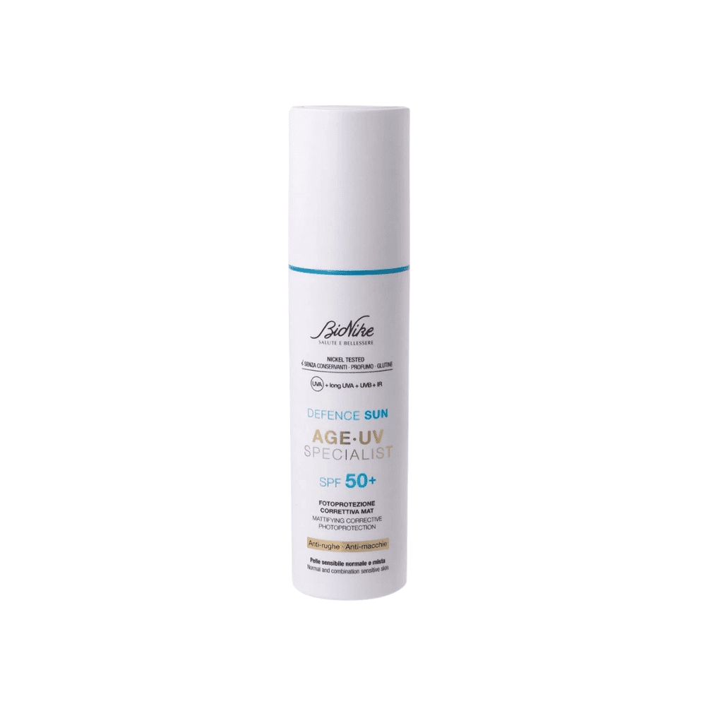 Defence Sun Age Uv Specialist Spf50+ Fotoprotezione Correttiva Mat 50ml Pelle Mista